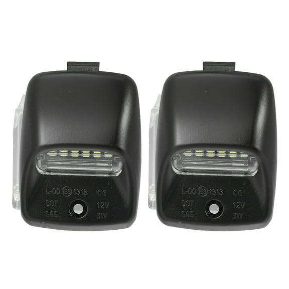 2pcs Car Auto Exterior Number License Plate Light Lamp White Light for Toyota for Tacoma 2005-2015 for Tundra 2000-2013