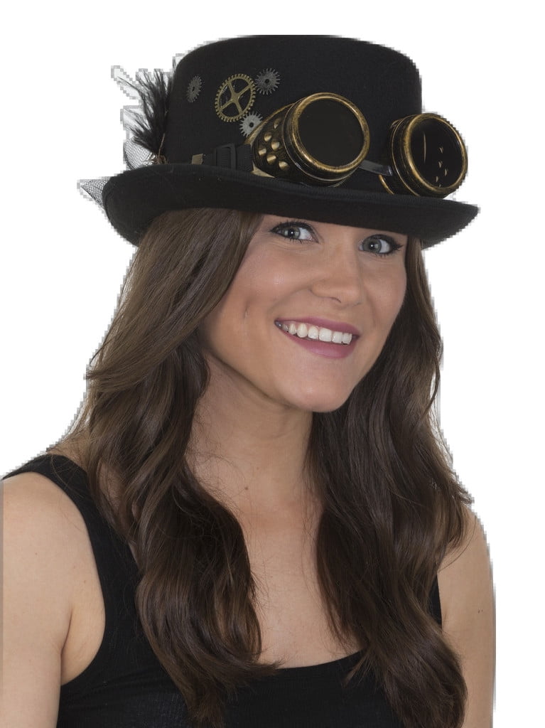 Victorian Deluxe Steampunk Top Hat 