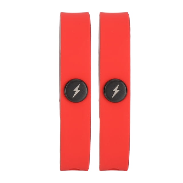 M Buder Pulsera Antiestática Deportiva De Silicona Con Iones Negativos 2 Piezas Rojo 16.00 cm / 6.3 inches