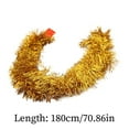 thumbnail image 3 of Christmas Tree Decorations, Holiday Tinsel Garland Color Strips For Indoor Outdoor Christmas Party Home Festival Decoration, 3 of 3