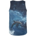 thumbnail image 2 of Dolphin IN SPACE All Over Adult Tank Top, 2 of 2