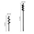 thumbnail image 5 of Broca de barrena de jardín para plantar hojas extensas de barril sólido Total, para plantar bulbos de flores, tierra de jardinera rápida, 5 of 5