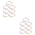 thumbnail image 2 of Youkk 7pcs Flower Headband EVA Foam For Long-Lasting Usage For Festivals And Celebrations LED Light Flower Headband Blended colours 2Set, 2 of 6