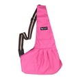 thumbnail image 1 of Mascota Cachorro Bolso de un hombro Portador Tote Rose Red M Zulema Bolsa de cachorro de perro, 1 of 8