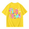 thumbnail image 3 of Arlun Kids Unisex First Grade Short Sleeve T-Shirts Back to School Outfits Colorful Letter Print First Day of School Graphic Tee Casual Crew Neck Tops for Girls Boys 160, 3 of 8