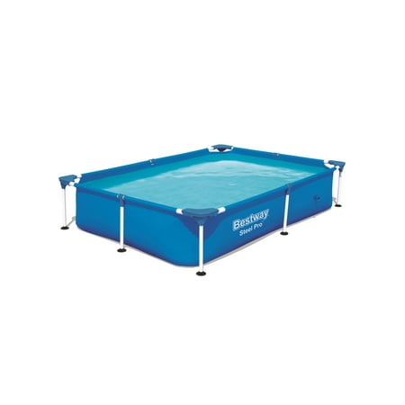 rectangular splash pool