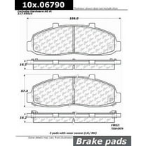 Centric Parts - Ceramic Pads