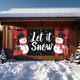 thumbnail image 4 of Christmas Door Cover Decoration Santa Claus Gift Delivery Door Cover Holiday Party Feeling Background, 4 of 7
