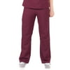 Ergo by LifeThreads Modern Fit Ladies Inspired Pant-Wine-2XL Petite