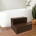 thumbnail image 4 of Brown PS 63.5*55.88*38.1cm Non-Slip Bathtub Steps With High Load-Bearing Bathtub Steps, 4 of 9