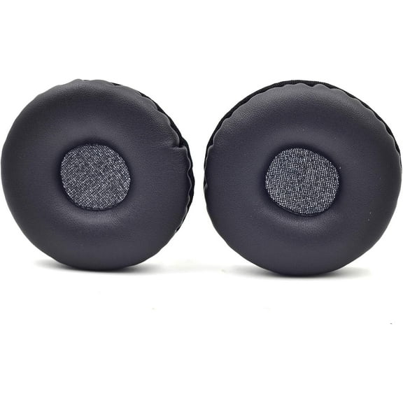 Earpads Cushion for Logitech H390 / H600 H609 Wireless Headset Ear Pad Soft Protein Leather Black