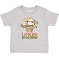 thumbnail image 3 of Inktastic Sloth I Love My Meemaw Boys or Girls Baby T-Shirt, 3 of 5