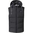 thumbnail image 1 of Abrigo calefactable para mujeres y hombres Chaqueta eléctrica Calentador corporal Chaleco calefactor con 3 calentadores (ajuste delgado), 1 of 4