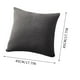 thumbnail image 3 of Funda de Almohada Plisada de Terciopelo Liso | Funda de Cojín Acolchada de 45 X 45 Cm para Sofá, Cabecero y Soporte Lumbar | Terciopelo Pv Suave con Cremallera Oculta para Decoración Del Hogar y La O, 3 of 7