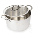 thumbnail image 5 of CoreClad 8-Quart Tri-Ply Stainless Steel Stock Pot, Induction Ready, 5 of 11