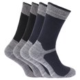 thumbnail image 3 of Mens Heavy Weight Reinforced Toe Work Boot Socks (Pack Of 4), 3 of 3