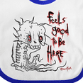 thumbnail image 4 of Inktastic Feels Good Boys or Girls Baby Bib, 4 of 4