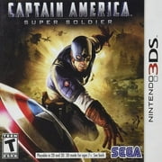 Restored Captain America: Super Soldier (Nintendo 3DS, 2011) Marvel Super Hero Game (Refurbished)