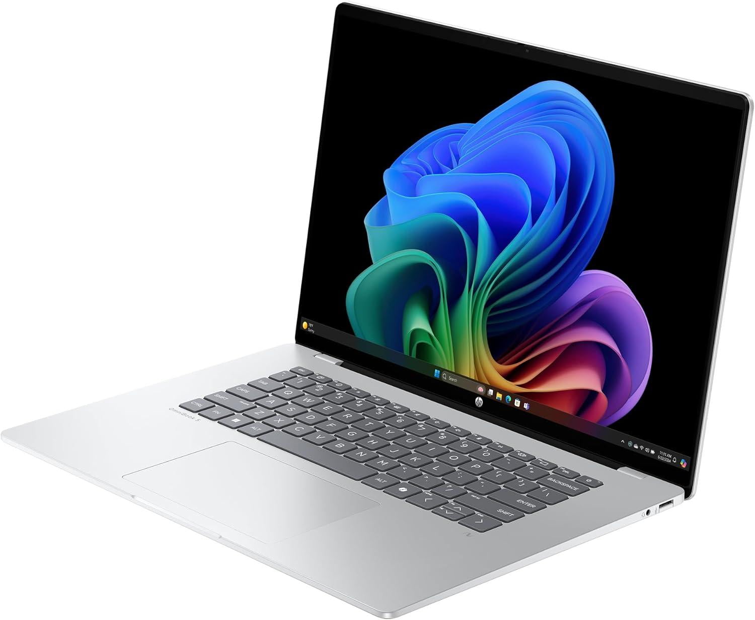 HP OmniBook 5 16 inch Next Gen AI PC, 2K Touchscreen, Snapdragon X