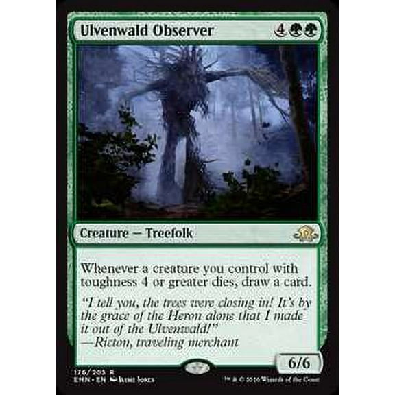MtG Eldritch Moon Rare Ulvenwald Observer (Foil) #176