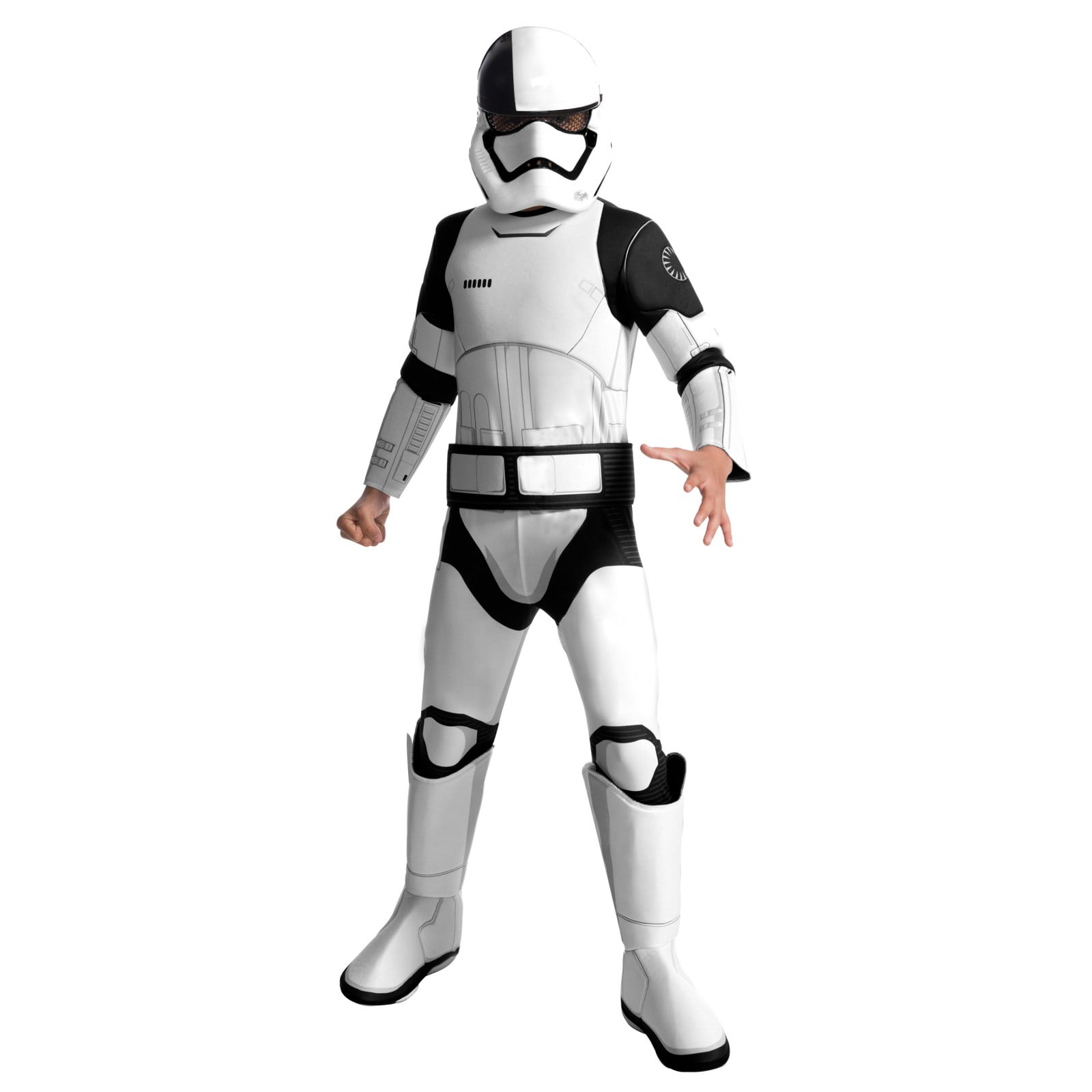 Disney Parks Star Wars Boys Storm Trooper Outfit Halloween Costume New 