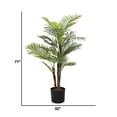 thumbnail image 5 of Artificial Faux Real Touch 71" Palm Tree, 5 of 9