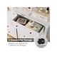 thumbnail image 5 of |3582|moderno almacenamiento solution: 5-cajón de altura cómoda con deep cajones & nickel round handles - perfect para dormitorio, sala de estar & hallway|, 5 of 8