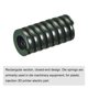 thumbnail image 3 of 3D Impresora Troquel Resorte, 1uds 35mm OD 65mm Largo Espiral Estampado Compresión Molde Troquel Resortes para 3D Impresora Eléctrica Pieza, Verde, 3 of 6