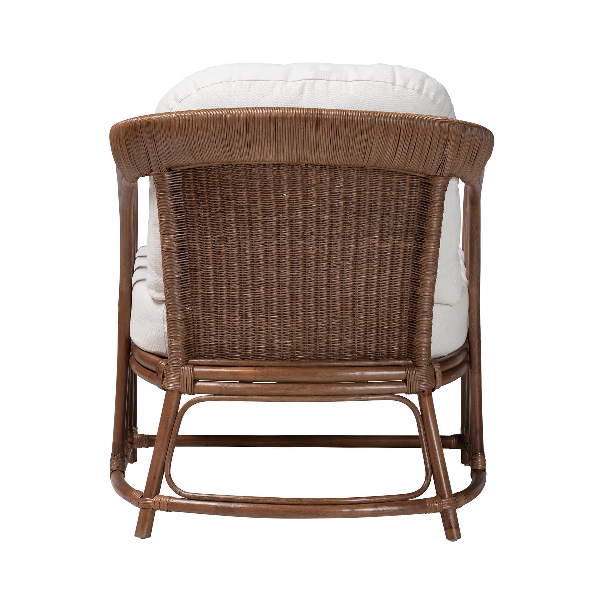bali & pari Stan Boho Armchair, Light Brown