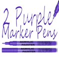 thumbnail image 1 of Marcadores de pintura acrílica Alitastro 2 morados impermeables de 0,7 mm, 1 of 8
