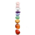 thumbnail image 4 of onlyliua Fin de Temporada Juego de Piedras de Chakras de Colores, Amatista, Ágata, Cristal, Manualidades para Chakras., 4 of 7