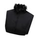 thumbnail image 1 of Corbatas desmontables para mujer, medias camisetas, corbatas falsas, corbatas de muñeca falsas de moda Negro, 1 of 8