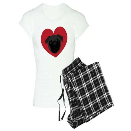 

CafePress - Pug Love - Women s Light Pajamas