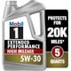 thumbnail image 1 of Mobil 1 - Aceite sintético Extended Performance High Mileage para motor, 5W-30, 5 cuartos de galón, 1 of 3
