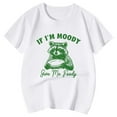 thumbnail image 1 of TZEWGL T-Shirts pour Tout-Petits Imprimé Animal Mignon Col Rond Manches Courtes Blouse pour Filles Garçons Taille 10-11T, 1 of 4