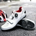 thumbnail image 4 of BUCKLOS Cycling Shoes with Cleats, Road Bike Shoes Compatible with Peloton, Men Women Indoor Cycling Shoes, Breathable Bicycle Sneaker Compatible with Look Delta SPD/SPD-SL, 4 of 8