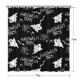 thumbnail image 5 of Haunted Mansion Halloween Shower Curtain, 72x72 Inch Scary Castle Design - Waterproof Bathroom Decor with Hooks for Gothic Halloween Theme, 5 of 6