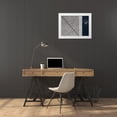 thumbnail image 3 of Van De, Jeroen 14x11 White Modern Wood Framed Museum Art Print Titled - Theres A Shadow On The Wall, 3 of 4