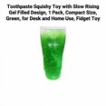 thumbnail image 4 of Toothpaste Squishy Toy with Slow Rising Gel Filled Design, 1 Pack, Compact Size, Green, for Desk and Home Use, Squeeze Toy, 4 of 4