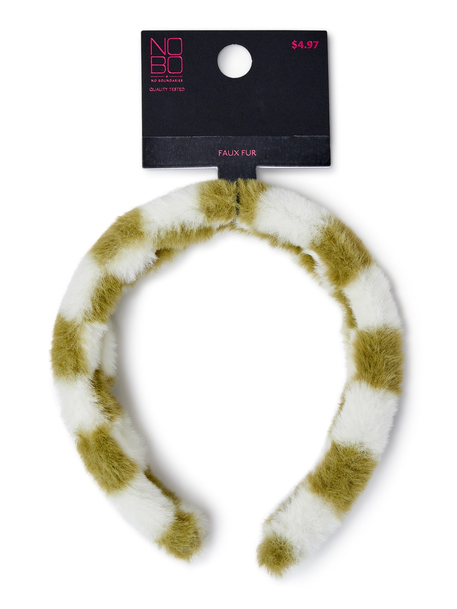 No Boundaries Junior's Faux Fur Headband