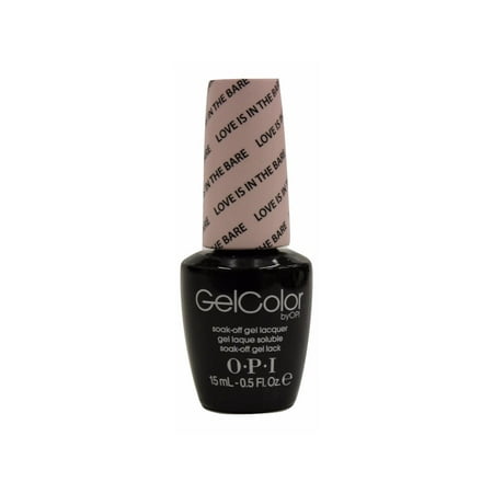 OPI Gelcolor Gel Nail Polish, Love Is In The Bare, 0.5