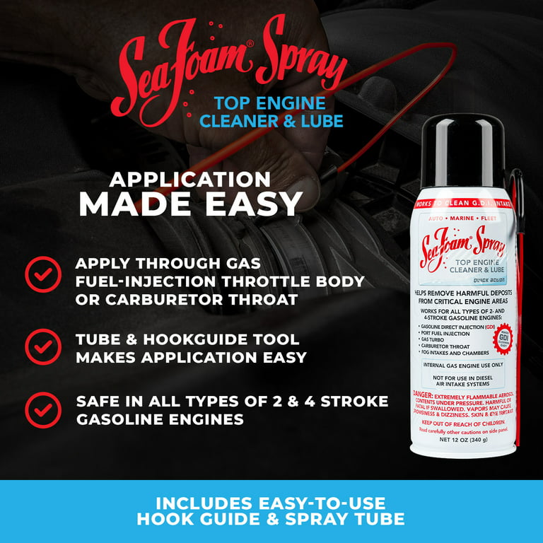 Seafoam Engine Intake Cleaner and Lube