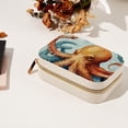 thumbnail image 7 of Octopus Velvet Portable Earring Holder with Removable Compartment: Display Case, Jewelry Box, Decorative Box - Gift!, 7 of 7