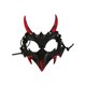 thumbnail image 1 of Máscara de Horror Decoración Facial de Halloween TBKOMH Media Cara Calavera, 1 of 2