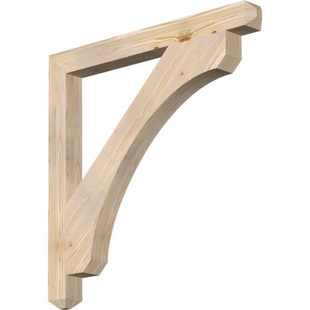 

Ekena Millwork 3 1/2 W x 38 D x 38 H Legacy Craftsman Smooth Bracket Douglas Fir