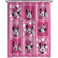 thumbnail image 1 of Cortina de baño Jay Franco Disney Minnie Mouse Cute Emotions, 1 of 1