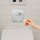 thumbnail image 2 of Caja de pañuelos con llave, dispensador de papel higiénico, cajas de interruptores, rollo de toalla comercial, plástico blanco, 2 of 6