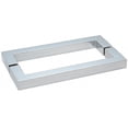 thumbnail image 2 of CRL SQ18X18CH Polished Chrome "SQ" Style 18" Back-to-Back Towel Bar, 2 of 2