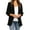 Black, variant on Vedolay Women's Coat Women's Casual Open Front Long Sleeve Work Office Lapel Button Blazer Jackets,Black XL
