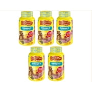 Lil Critters VitaFusion Omega-3 DHA Dietary Supplement Gummies, 600 Count (5x120ct)